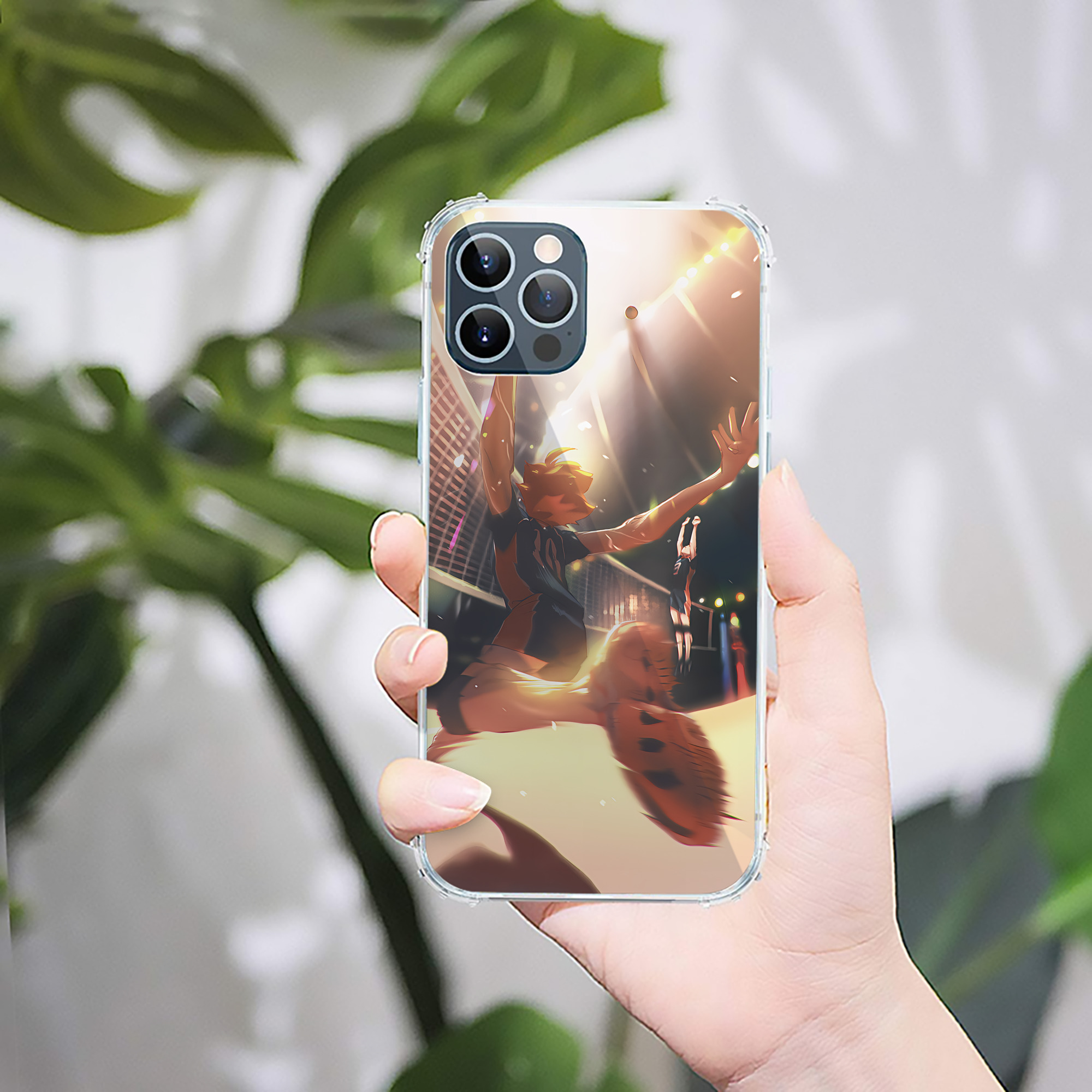 （画像用） ハイキュー!! Haikyu!! 【iPhone 12シリーズ対応】透明スマホケース（クリアソフトケース）